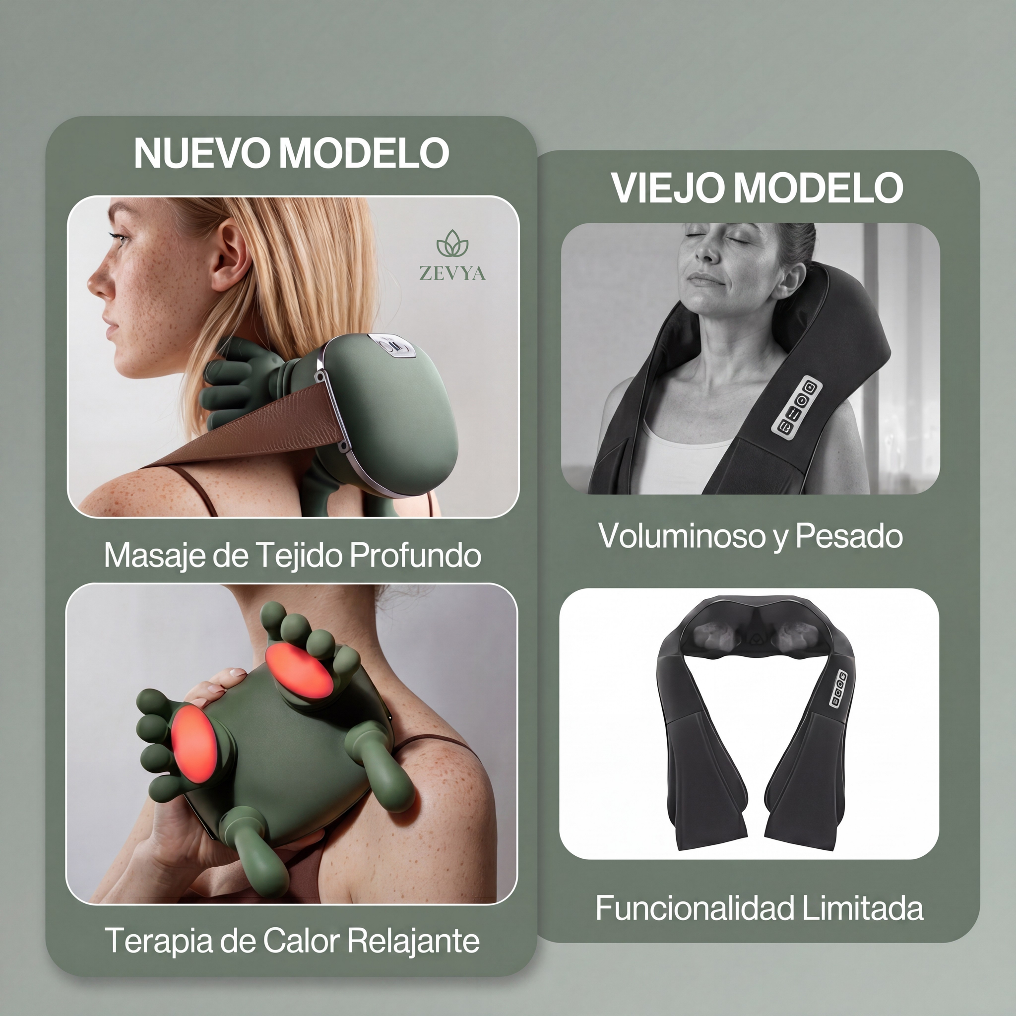 Masajeador corporal inteligente para alivio muscular inmediato